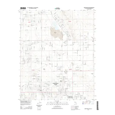 2015 Map of Twentynine Palms, 2015 Print
