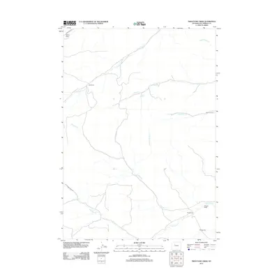 2012 Map of Twentyone Creek, 2012 Print