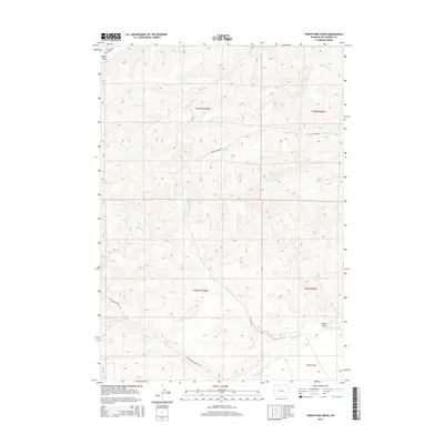 2015 Map of Twentyone Creek, 2015 Print