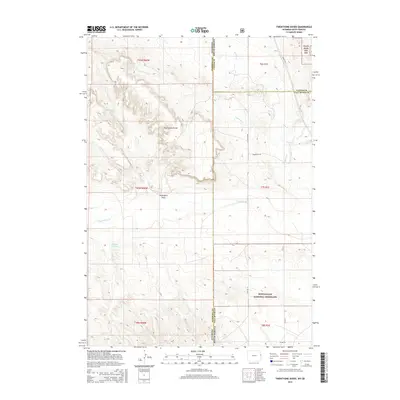 2015 Map of Twentyone Divide, 2015 Print