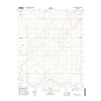 2017 Map of Twentytwo Spring, 2017 Print