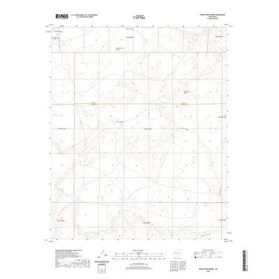 2020 Map of Twentytwo Spring, 2020 Print