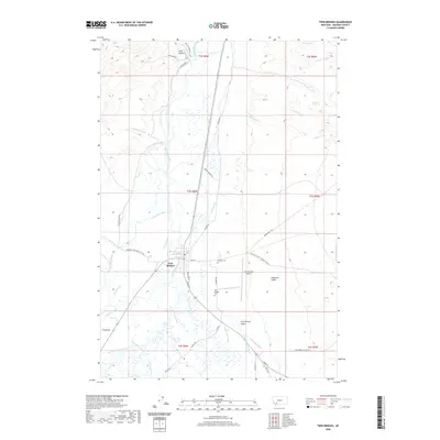 2020 Map of Twin Bridges, 2020 Print