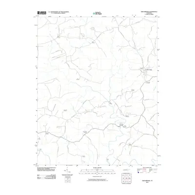 2010 Map of Twin Bridges, 2010 Print