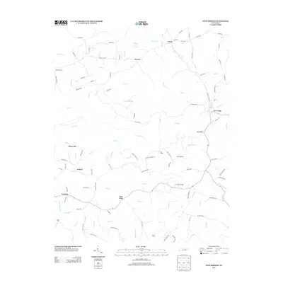 2013 Map of Twin Bridges, 2013 Print