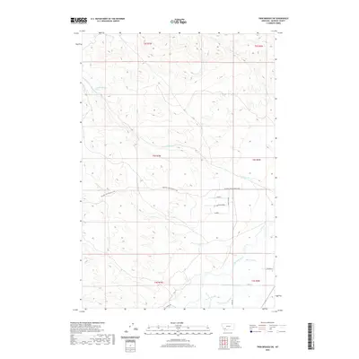 2020 Map of Twin Bridges SW, 2020 Print
