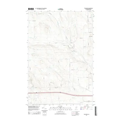 2014 Map of Twin Brook, 2014 Print