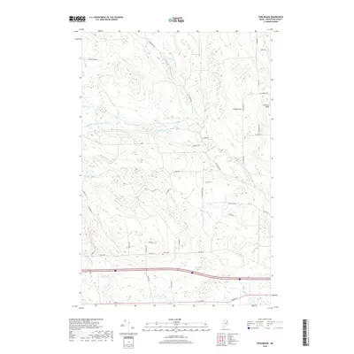2018 Map of Twin Brook, 2018 Print