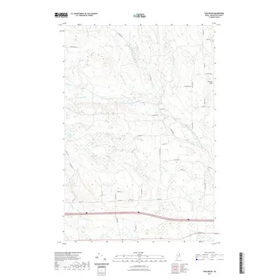 2021 Map of Twin Brook, 2021 Print