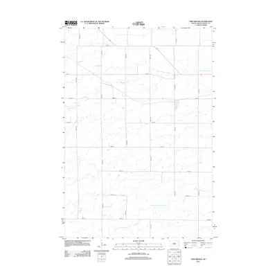 2012 Map of Twin Brooks, 2012 Print