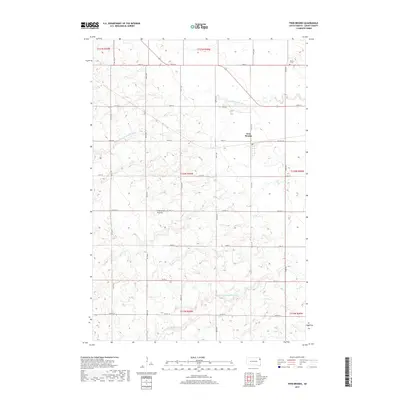 2017 Map of Twin Brooks, 2017 Print