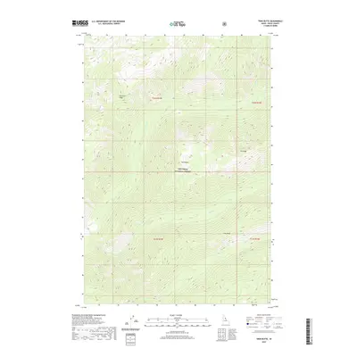2020 Map of Twin Butte, 2020 Print