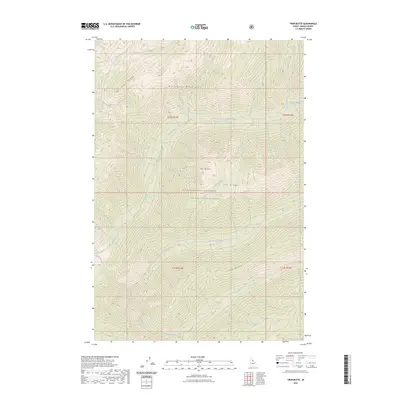 2023 Map of Twin Butte, 2023 Print
