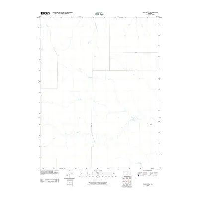 2009 Map of Twin Butte, 2009 Print