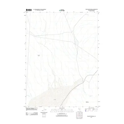 2011 Map of Twin Buttes Well, 2011 Print