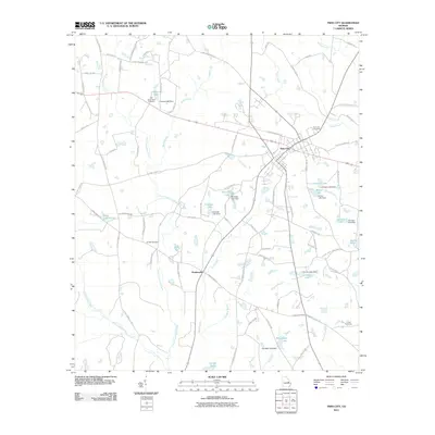 2011 Map of Twin City, 2011 Print