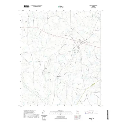 2020 Map of Twin City, 2020 Print