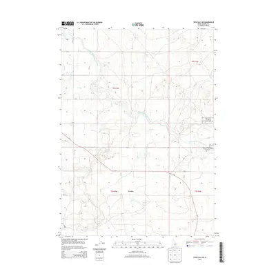 2013 Map of Twin Falls NE, 2013 Print