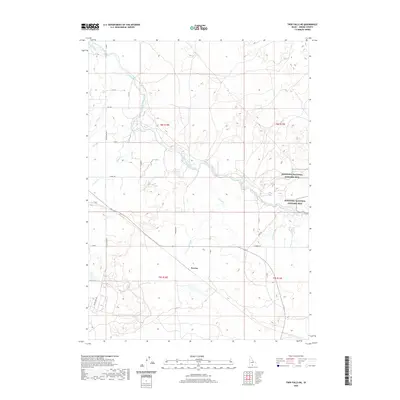 2020 Map of Twin Falls NE, 2020 Print