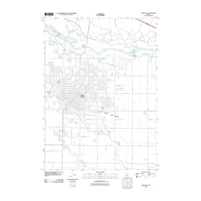 2010 Map of Twin Falls, 2010 Print