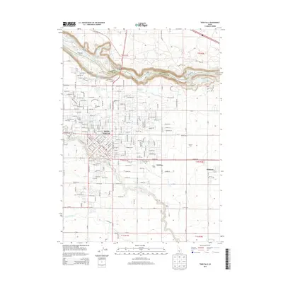 2013 Map of Twin Falls, 2013 Print