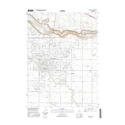 2017 Map of Twin Falls, 2017 Print