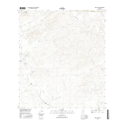 2016 Map of Twin Hollow, 2016 Print