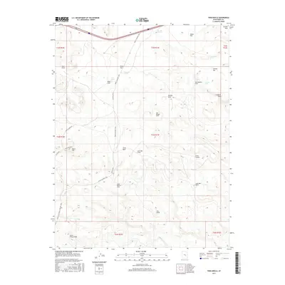 2017 Map of Twin Knolls, 2017 Print
