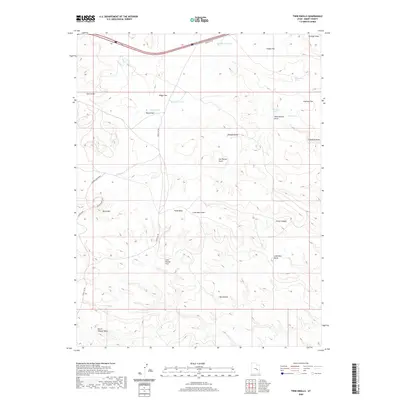2020 Map of Twin Knolls, 2020 Print
