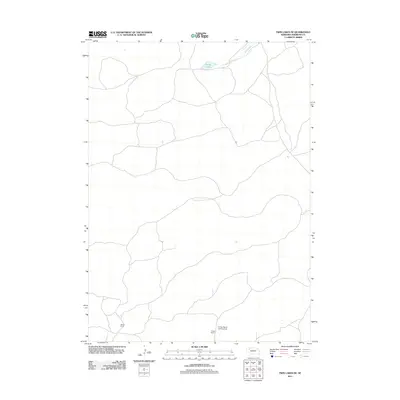 2011 Map of Twin Lakes NE, 2011 Print