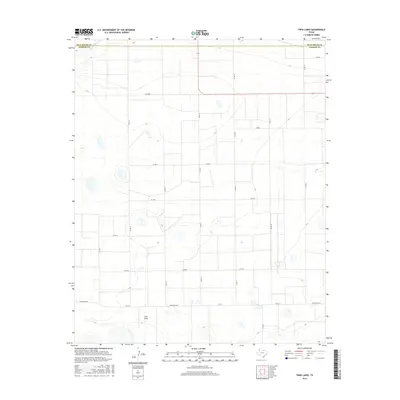 2016 Map of Twin Lakes, 2016 Print