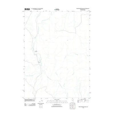 2012 Map of Twin Meadows Ranch, 2012 Print