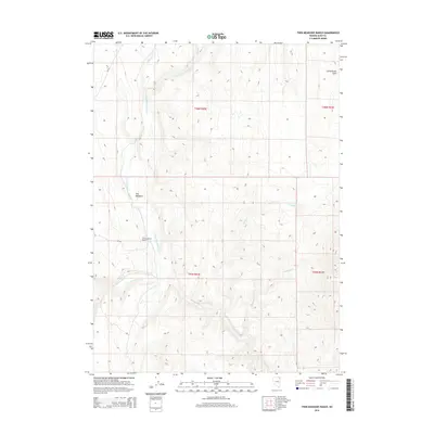 2014 Map of Twin Meadows Ranch, 2014 Print