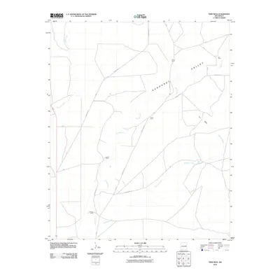 2010 Map of Twin Mesa, 2010 Print