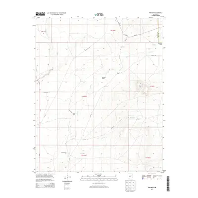 2013 Map of Twin Mesa, 2013 Print