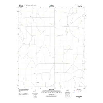 2010 Map of Twin Mesa NW, 2010 Print