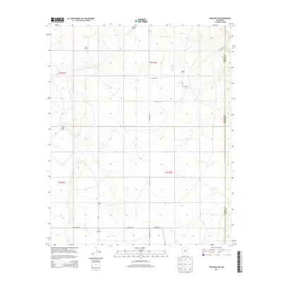 2013 Map of Twin Mesa NW, 2013 Print