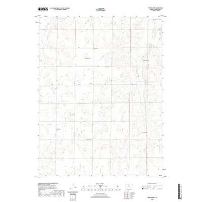 2018 Map of Twin Mound, 2018 Print