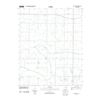 2010 Map of Twin Mounds, 2010 Print