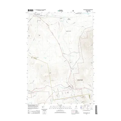 2015 Map of Twin Mountain, 2015 Print