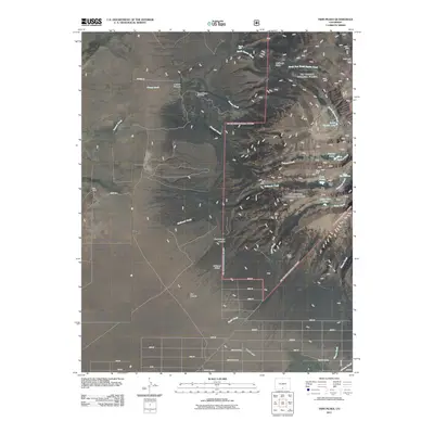 2011 Map of Twin Peaks, 2011 Print