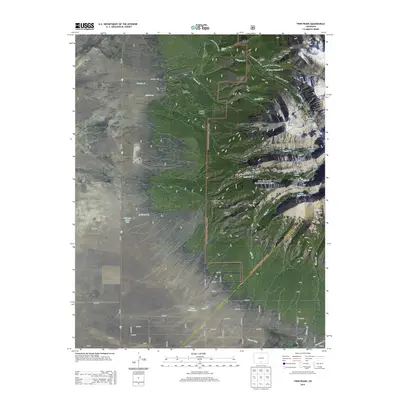 2013 Map of Twin Peaks, 2013 Print