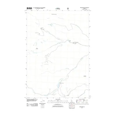 2011 Map of Twin Peaks, 2011 Print