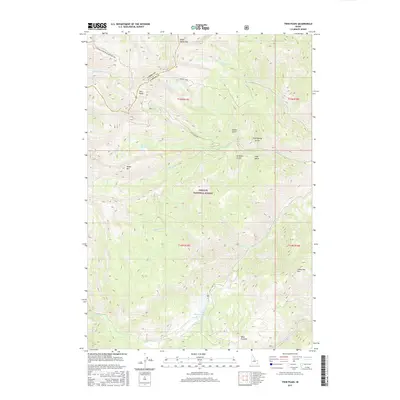 2017 Map of Twin Peaks, 2017 Print