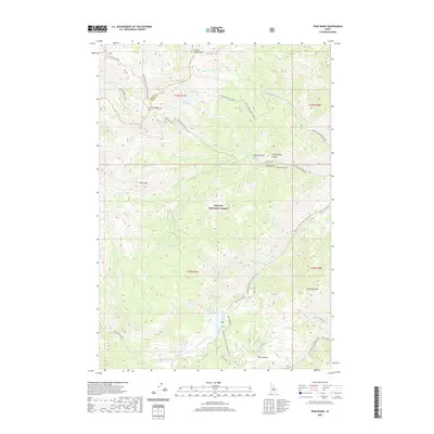2020 Map of Twin Peaks, 2020 Print
