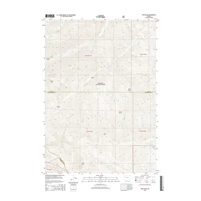 2015 Map of Twin Peaks, 2015 Print