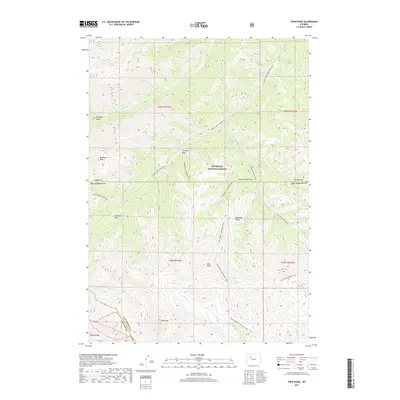 2017 Map of Twin Peaks, 2017 Print
