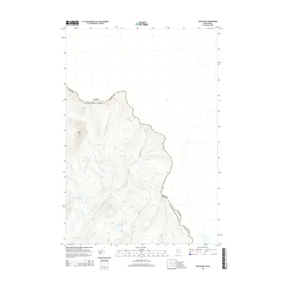 2014 Map of Twin Peaks, 2014 Print