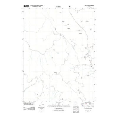 2011 Map of Twin Peaks, 2011 Print