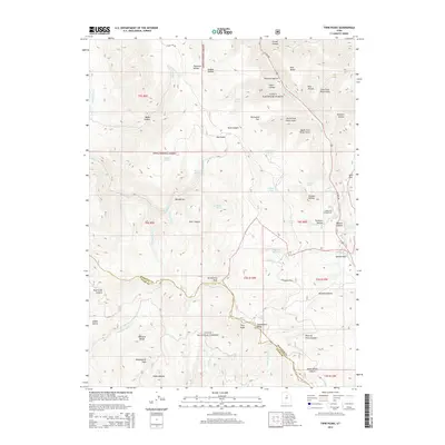 2014 Map of Twin Peaks, 2014 Print